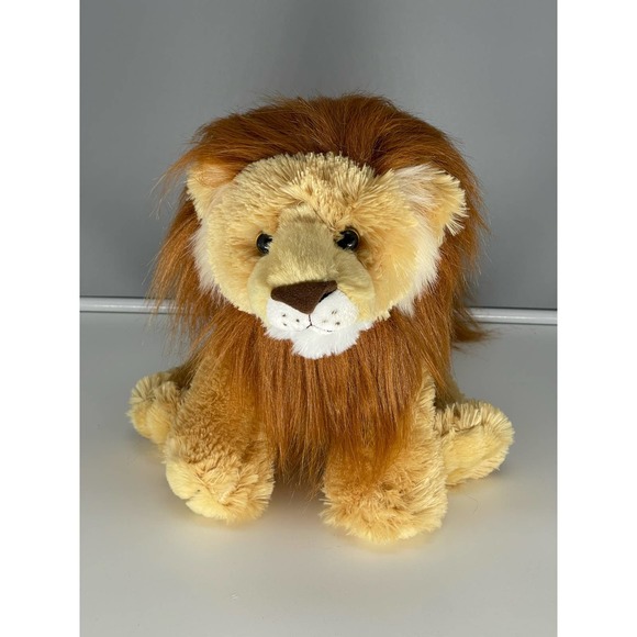 Destination Nation Lion Plush Aurora 2018 Beautiful Mane Stuffed Animal  NWOT - Picture 1 of 9